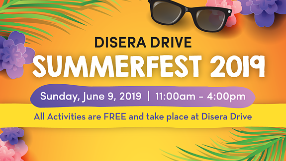 Roseborough Centre Mark Your Calendar for Sunday, June 9 at Disera Drive Summerfest!